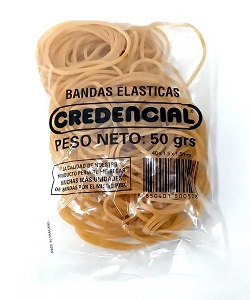 BANDA ELASTICA CREDENCIAL EN BOLSA 50 G