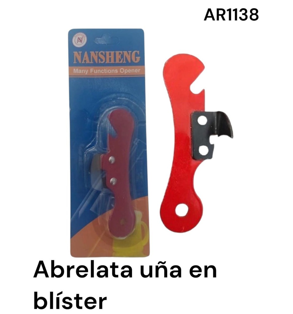 ABRELATA UÑA NANSHENG EN BLISTER 6431