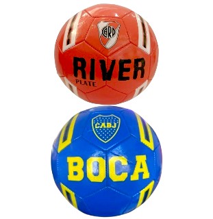 PELOTA N2 BOCA/RIVER CUERO CH2014