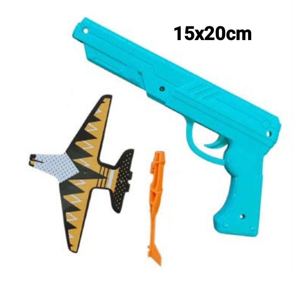 PISTOLA LANZA AVION MKS855151 15X20CM