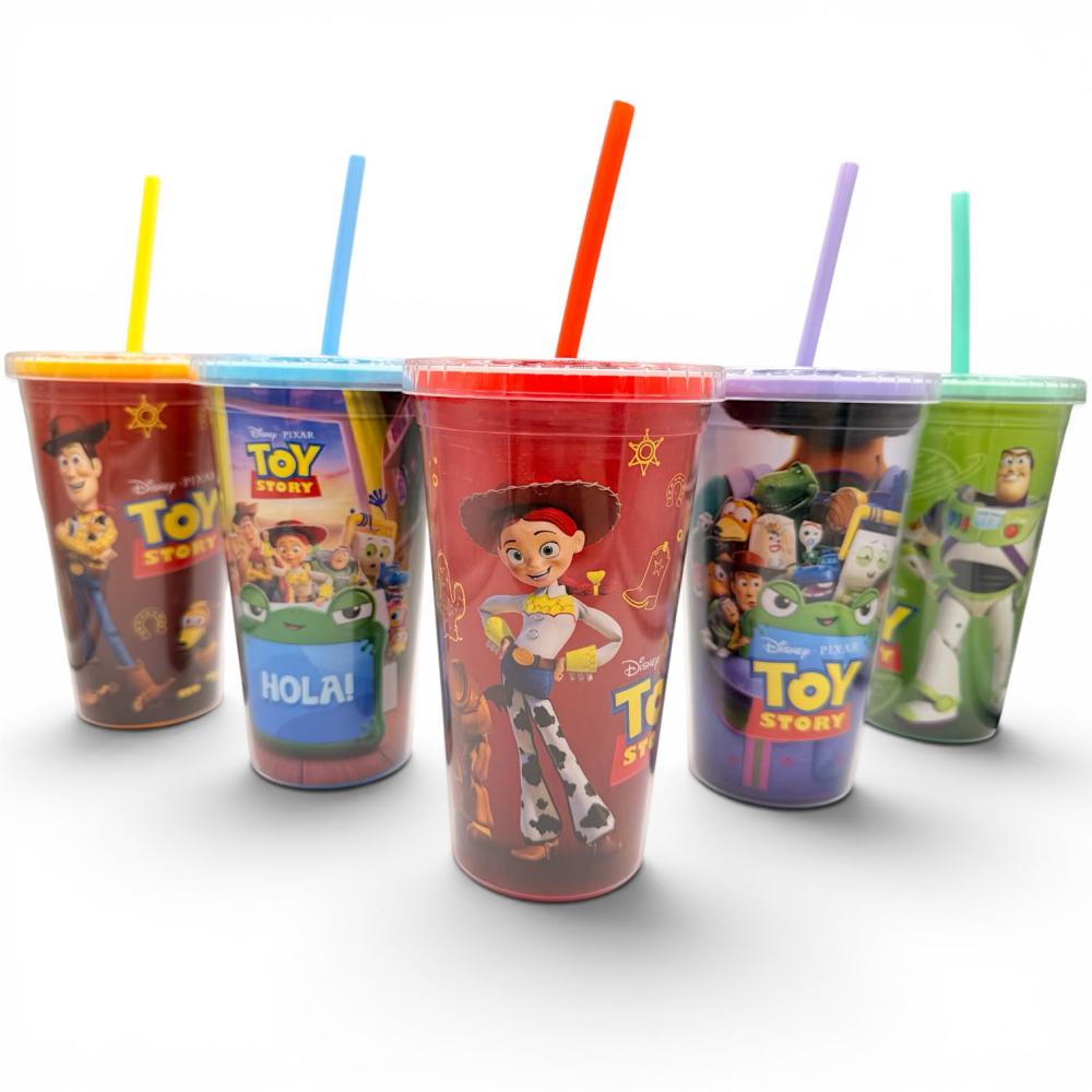 VASO TOY STORY WONDER TAPA CHATA CON PICO 480CC