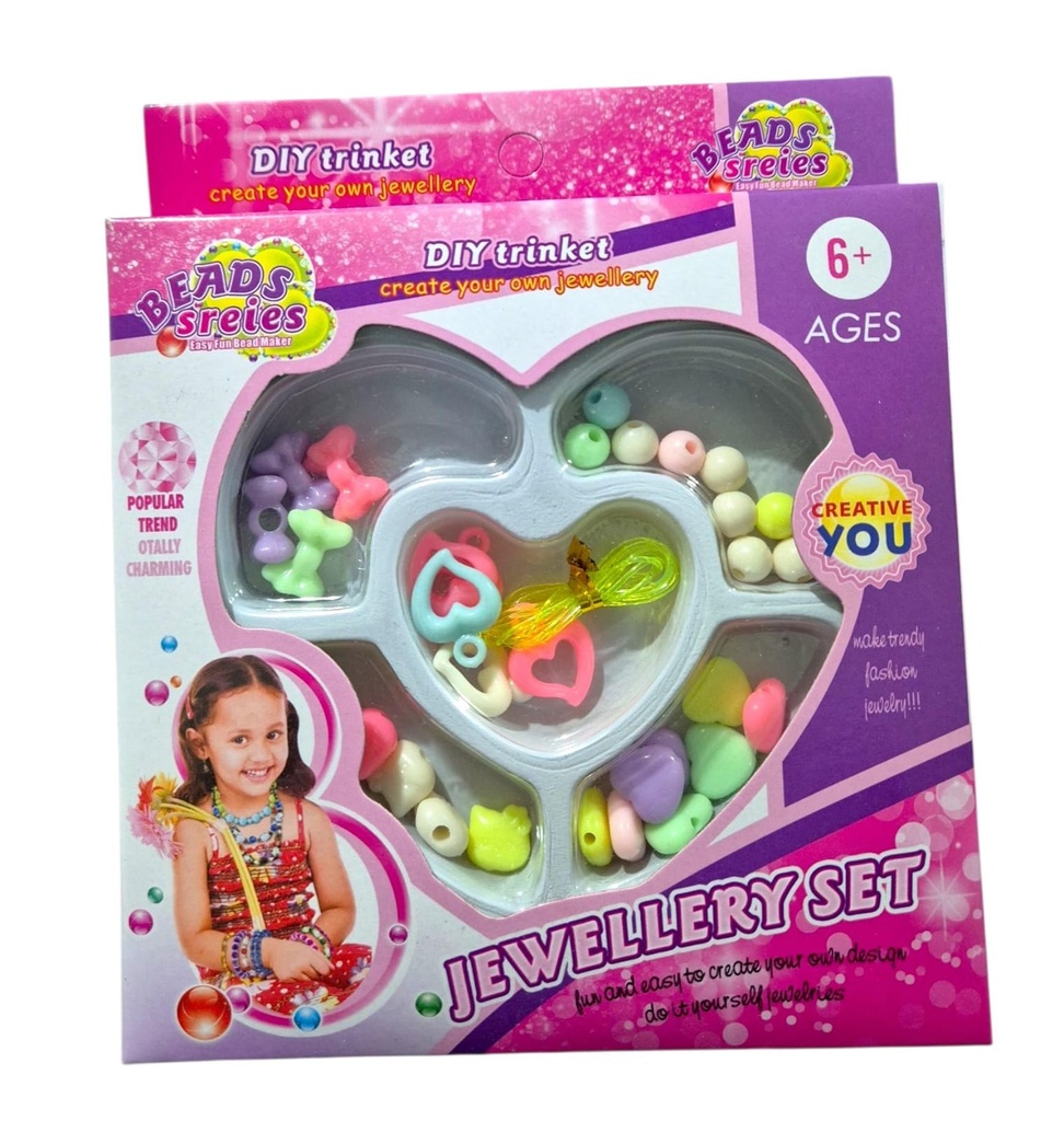 SET FORNITURA PARA ARMAR EN CAJA CORAZON MKJ983527
