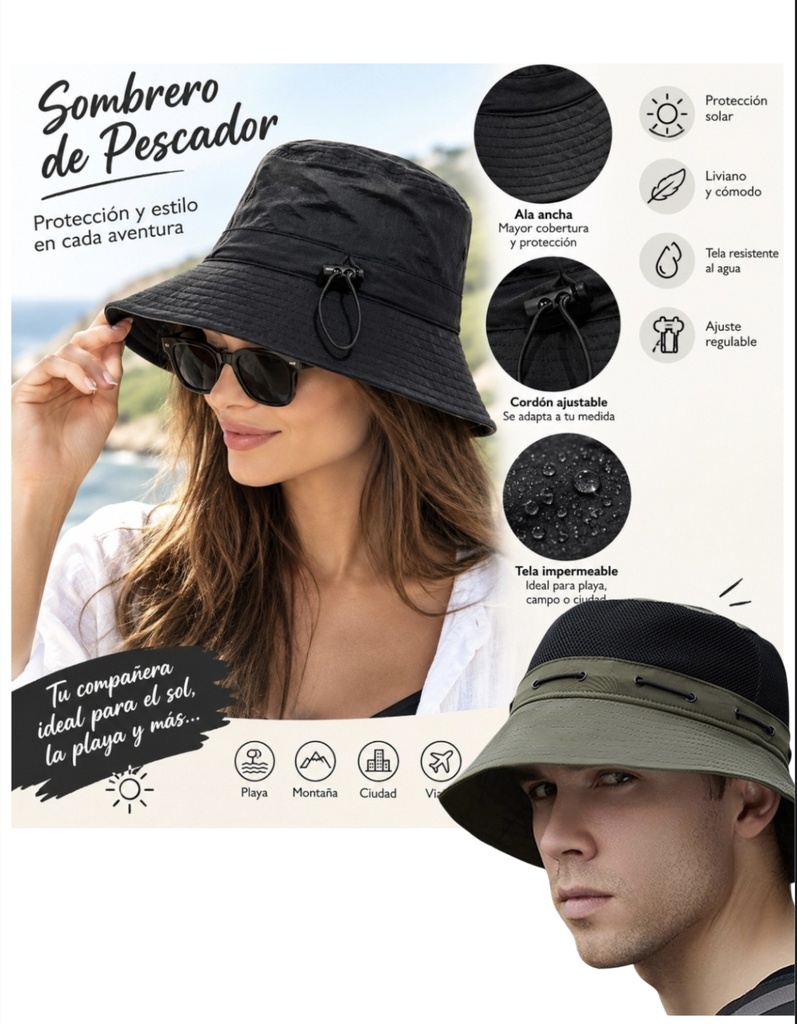 PILUSO TELA DE AVION AJUSTABLE LISO Y CON RED