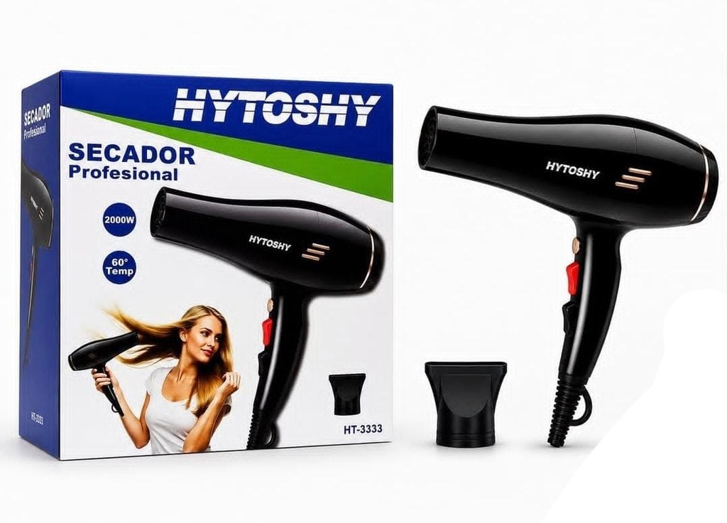 SECADOR DE PELO HYTOSHY HT-3333 2000W