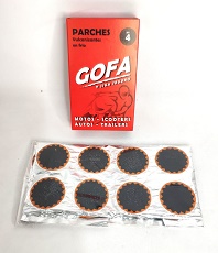 PARCHE N°4 EN CAJA X 50 GOFA