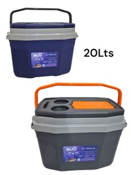CONSERVADORA PLASTICA 20LTS AZUL/GRIS TERMOLAR