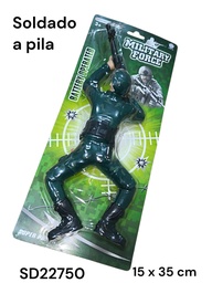 SOLDADO MILITARY FORCE A PILA EN BLISTER SD22750