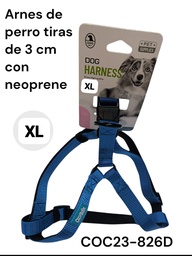 PECHERA P/ PERRO TALLE XL COLOR LISO 23-826D
