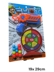 PISTOLA LANZA BALIN CON OBJETIVO EN BLISTER SHOT HW25162254