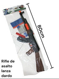 RIFLE LARGO 80 CM EN BOLSA TIRA DARDOS Y HIDRO GEL BATTLE HW25076114