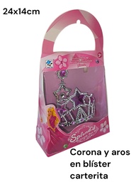 CORONA Y ARO EN BLISTER CARTERITA SPLENDID HWA1185419