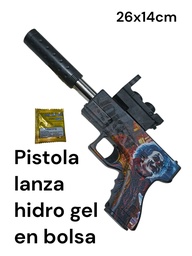 PISTOLA LANZA HIDROGEL JOKER EN BOLSA  26 X 14 CM HW25158802