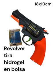 REVOLVER LANZA HIDROGEL EN BOLSA 18X10CM HW25010192