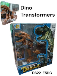 DINO TRANSFORMER EN CAJA ROBOT DINOSAUR D622-E511C