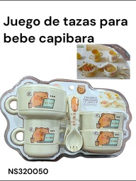 SET DE UTENCILIOS PARA BEBE X 4 CON CUBIERTOS EN BLISTER NS320050