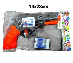 PISTOLA HIDROGEL SHOOTING 14X23CM EN BOLSA HW25010204