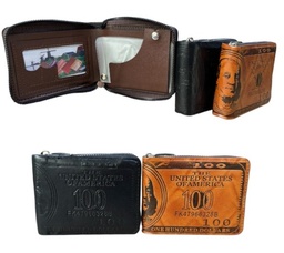BILLETERA DOLAR CON CIERRE EXTERNO QB-03