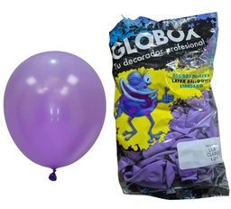 GLOBO STANDARD LILA CLARO 12" 50U GLOBOX 50443
