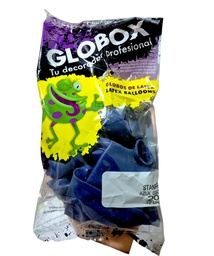 GLOBO STANDARD AZUL OSCURO 10U 12" GLOBOX 70746