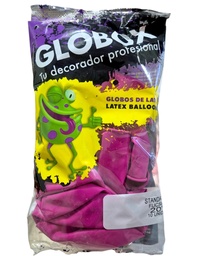 GLOBO STANDARD FICSIA 10U 12" GLOBOX 70807